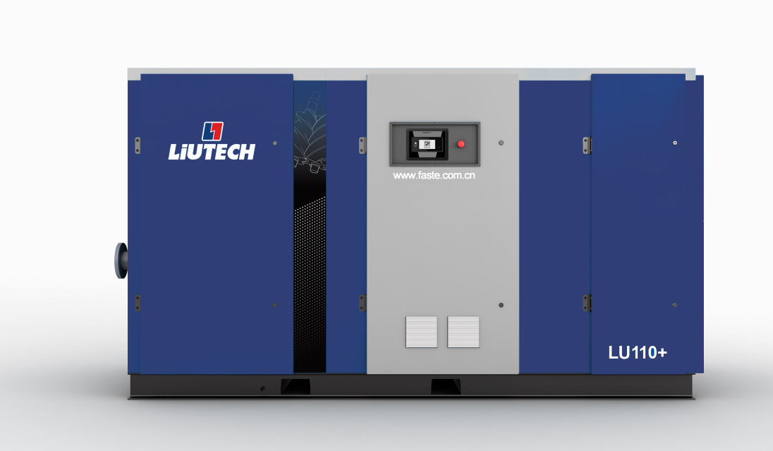 柳州富达空压机 LU110-5 型号深度解析：90KW 功率下的工业级稳定表现